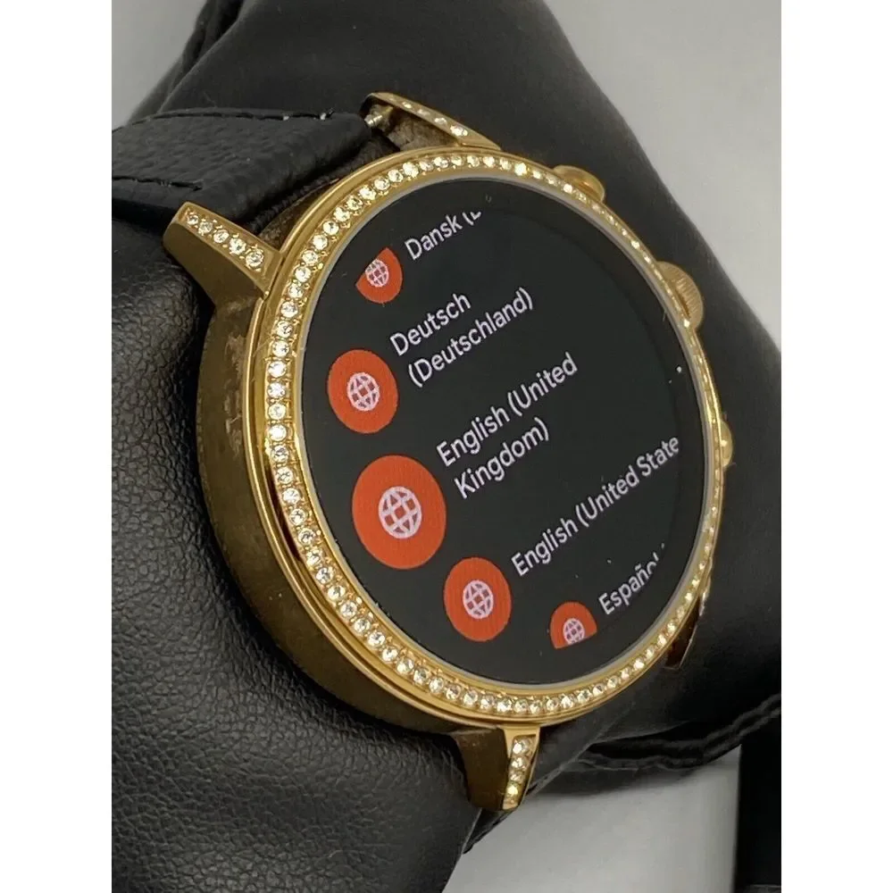 Fossil Gen 4 Authentic Digital Dial Smart Watch Custom Band FTW6011 BA340
